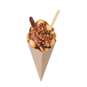 Bubble Wafel Caramel Crunch,Soft Ice Corner,Angelo,Good Choice;5,95