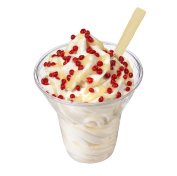 Sundae Extra Cheesecake Framboos,Angelo,Soft Ice Corner;3,35